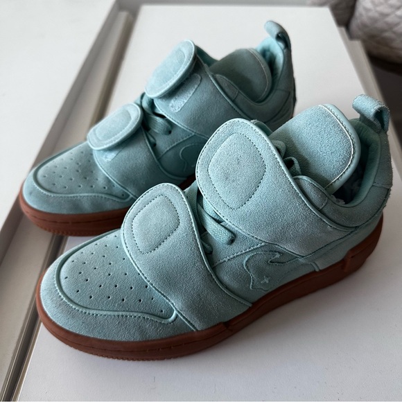 Sia Collective Vulture Tiffany Blue Suede Sneakers - Picture 6 of 11
